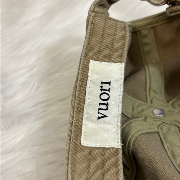 Vuori Ball Cap Unisex One Size Camel Cotton Adjustable Strap Hat - Picture 5 of 7